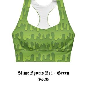 Green Slime Sports Bra